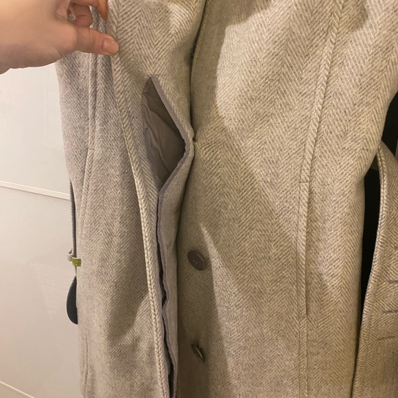 Soia & Kyo Gray Wool Coat - Picture 6 of 11